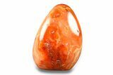 Free-Standing, Polished Carnelian Agate - Madagascar #283472-1